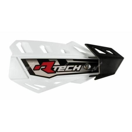 RACETECH R-KITPMFLBN00 : RACETECH FLX Adjustable Handguards White