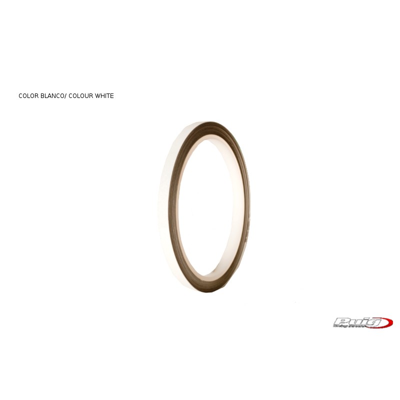 Cintas Reflectantes Fluorescentes PUIG Para Llantas De Moto | 6 Metros | Adhesivas Y Resistentes