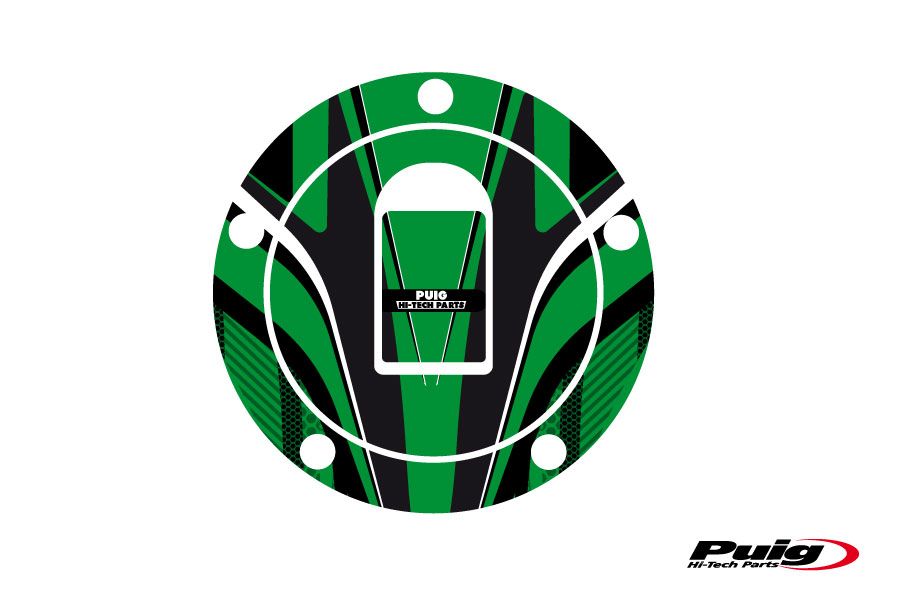 6310 PUIG Protector tapon gasolina adhesivo KAWASAKI ZX 10R (2004-2005) - Imagen 5 de 5