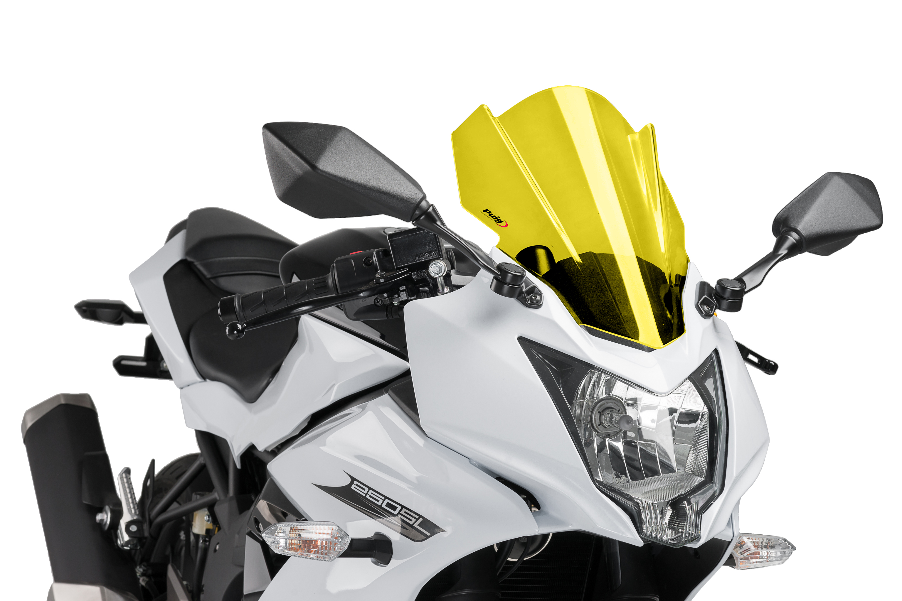 7630 PUIG Cupula pantalla Racing KAWASAKI NINJA 250 SL (2015-2017) - Imagen 4 de 10