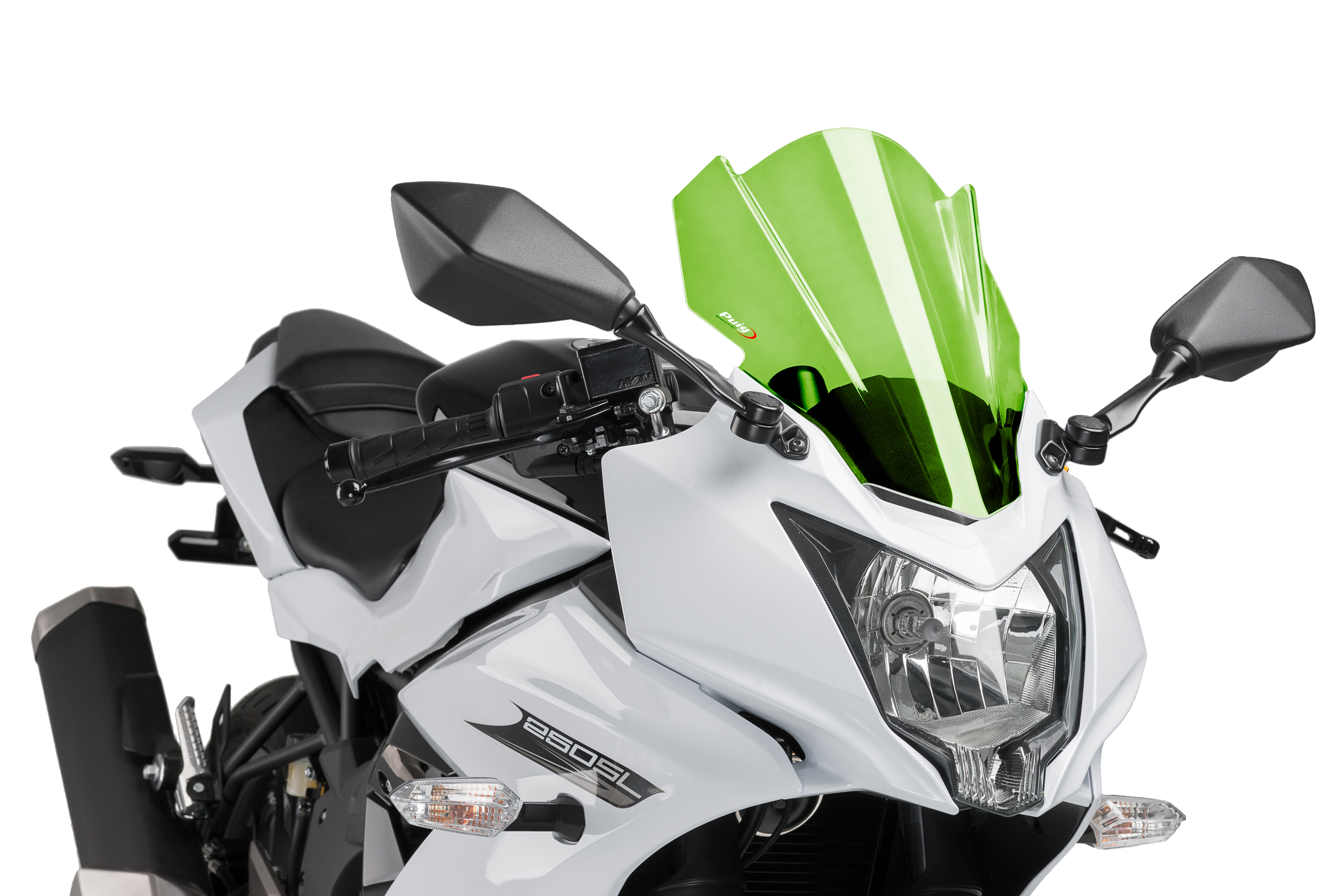 7630 PUIG Cupula pantalla Racing KAWASAKI NINJA 250 SL (2015-2017) - Imagen 10 de 10
