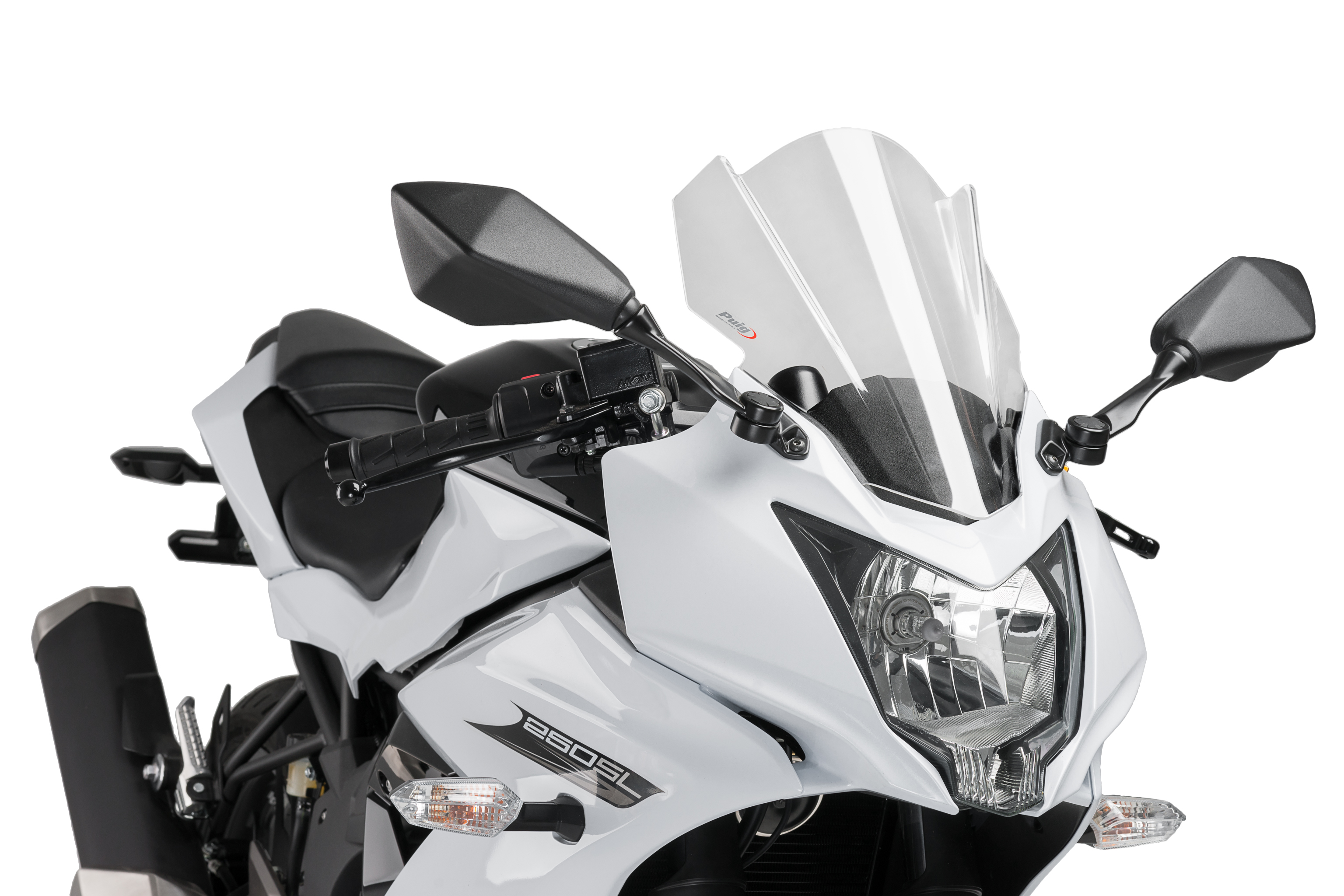 7630 PUIG Cupula pantalla Racing KAWASAKI NINJA 250 SL (2015-2017) - Imagen 9 de 10